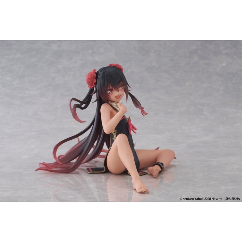 To Love-Ru Darkness Desktop Cute PVC Figure Nemesis (Chinese Dress Ver.) 13 cm