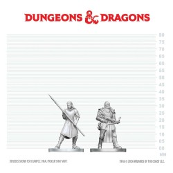 D&D Nolzur's Marvelous Miniatures figurines mini Town Guards 13 cm