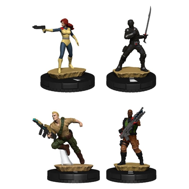 G.I. Joe Hasbro HeroClix Iconix figurines mini Elite Special Forces 15 cm