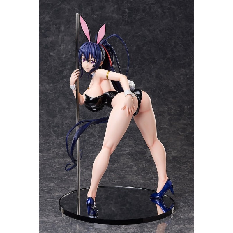 High School DxD HERO figurine PVC 1/4 Akeno Himejima: Bare Leg Bunny Ver. 2nd 41 cm