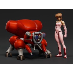 Ghost in the Shell PLAMAX minimum factory Plastic Model Kit Motoko Kusanagi with Fuchikoma 8 cm