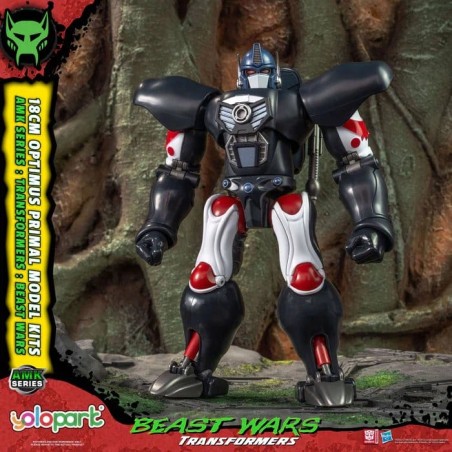 Transformers: Beast Wars Plastic Model Kit AMK Series Optimus Primal 18 cm