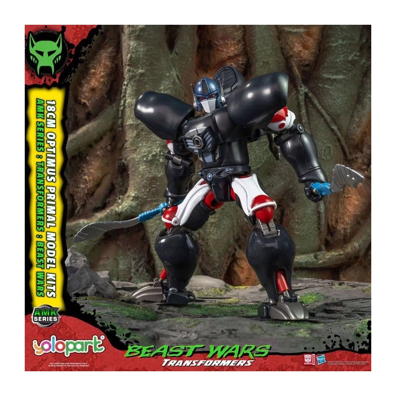 Transformers: Beast Wars Plastic Model Kit AMK Series Optimus Primal 18 cm
