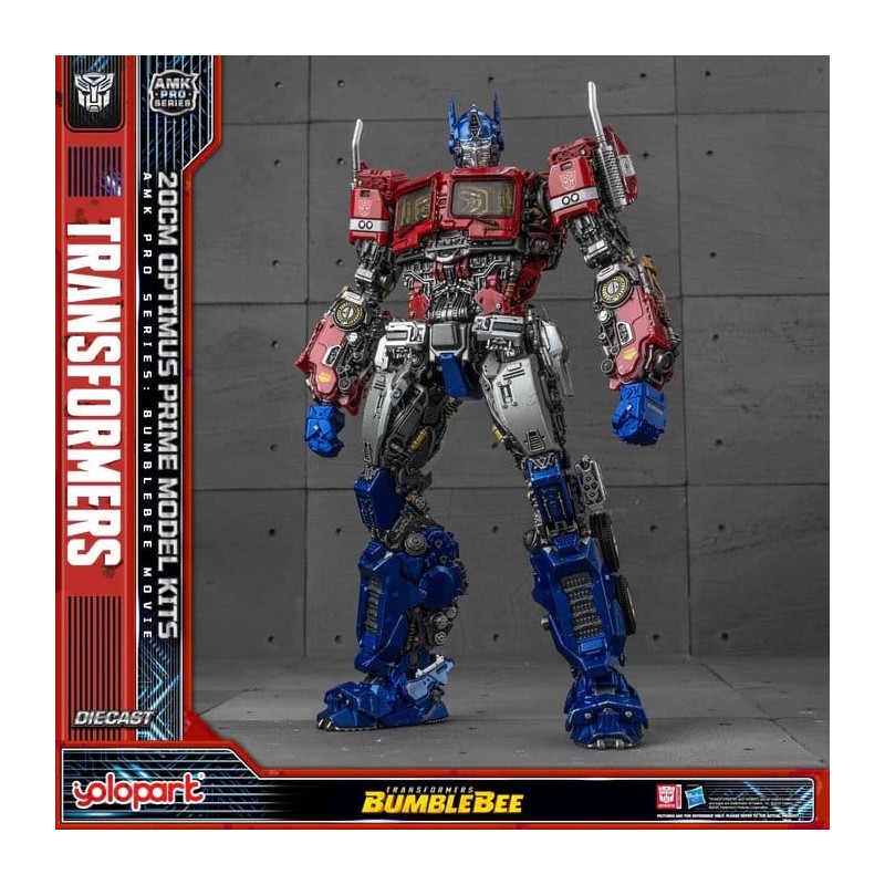 Transformatoren: Bumblebee Plastic Model Kit AMK PRO Serie Optimus Prime 20 cm
