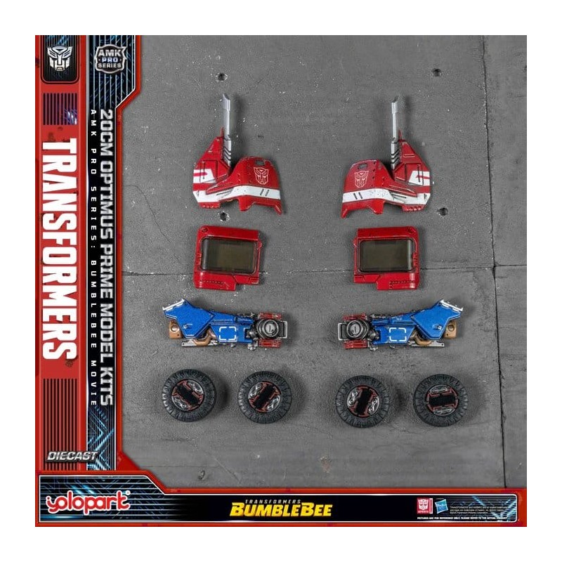 Transformatoren: Bumblebee Plastic Model Kit AMK PRO Serie Optimus Prime 20 cm