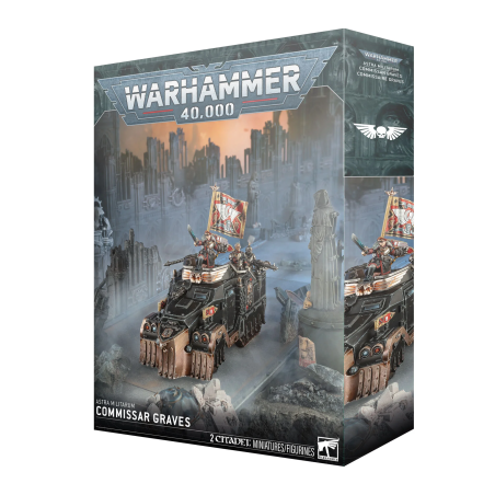 Warhammer 40,000 - Astra Militarum as Commissioner Graves