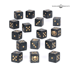 Warhammer 40,000 - Astra Militarum: Commissioner Yarrick Dice Set