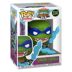 Godzilla x Turtles POP! Animation Vinyl Figure Leonardo X Godzilla 9 cm