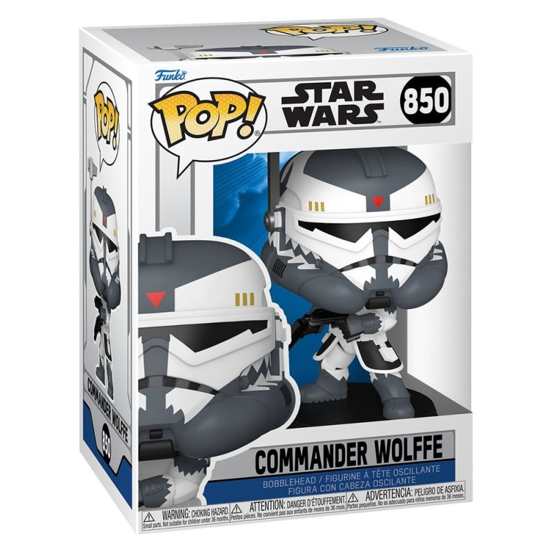 Star Wars Animation POP! Vinyl figurine Comm Wolffe 9 cm
