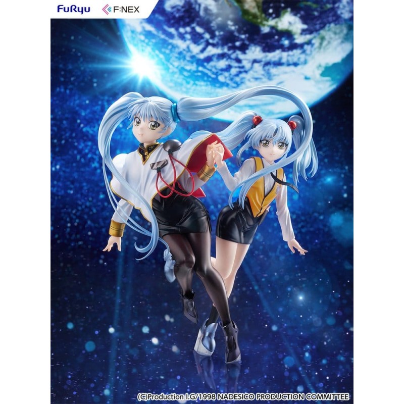 Nadesico the movie The prince of darkness figurine PVC 1/7 Ruri Hoshino double ruriruri Ver. 22 cm