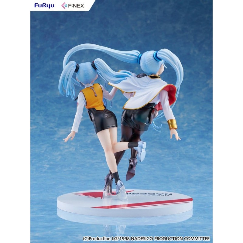 Nadesico the movie The prince of darkness figurine PVC 1/7 Ruri Hoshino double ruriruri Ver. 22 cm