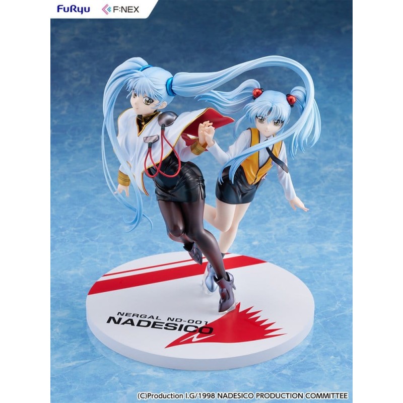 Nadesico the movie The prince of darkness figurine PVC 1/7 Ruri Hoshino double ruriruri Ver. 22 cm