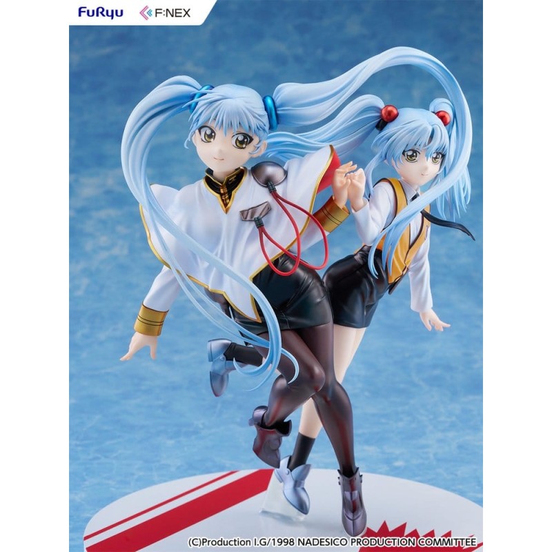 Nadesico the movie The prince of darkness figurine PVC 1/7 Ruri Hoshino double ruriruri Ver. 22 cm