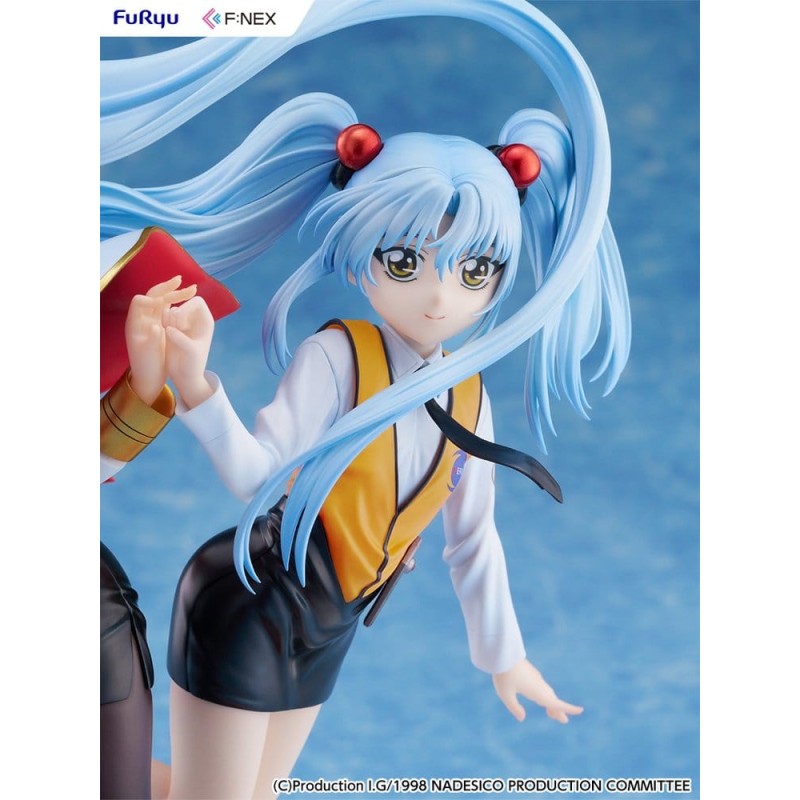 Nadesico the movie The prince of darkness figurine PVC 1/7 Ruri Hoshino double ruriruri Ver. 22 cm