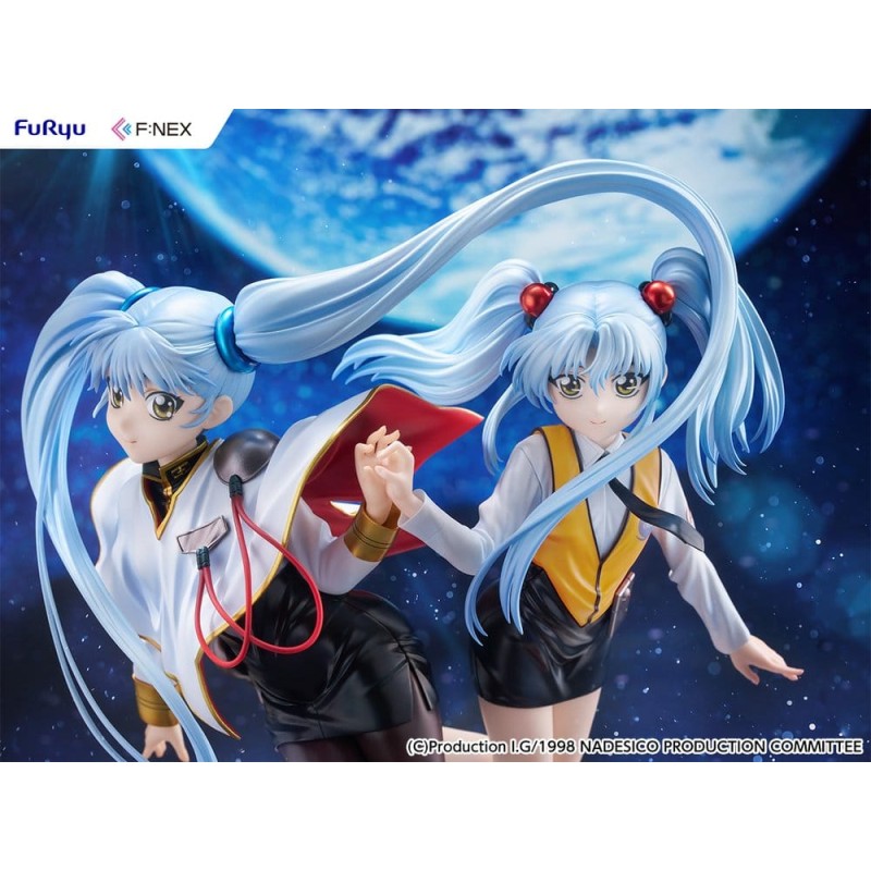 Nadesico the movie The prince of darkness figurine PVC 1/7 Ruri Hoshino double ruriruri Ver. 22 cm