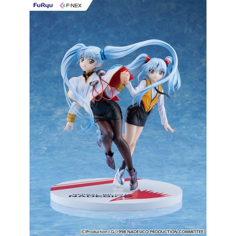 Nadesico the movie The prince of darkness figurine PVC 1/7 Ruri Hoshino double ruriruri Ver. 22 cm