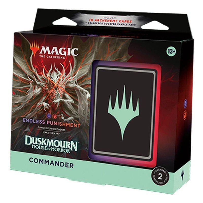 Magic: The Gathering - Duskmourn: House of Horror - Commander Display Deck (4 dekken) - EN | 0195166258683