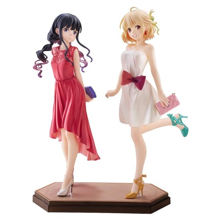 Lycoris Recoil pack 2 figurines PVC Pop Up Parade Chisato Nishikigi & Takina Inoue: After Party! Ver. L Size