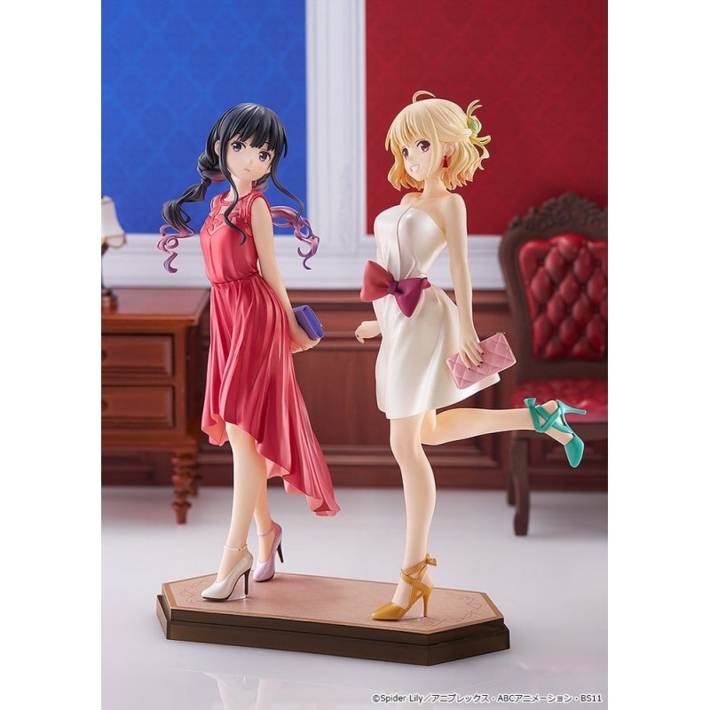 Lycoris Recoil pack 2 figurines PVC Pop Up Parade Chisato Nishikigi & Takina Inoue: After Party! Ver. L Size