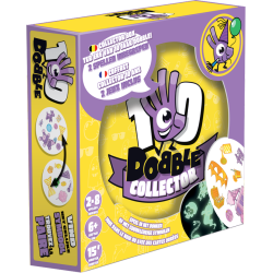 Spel: Dobble Collector 10 jaar
Uitgever: Zygomatic
Engelse versie