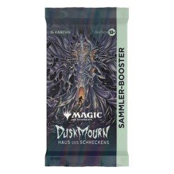 Magic: The Gathering - Duskmourn: Haus des Schreckens - Collector Booster Display (12 Packs) - DE | 5010996239327