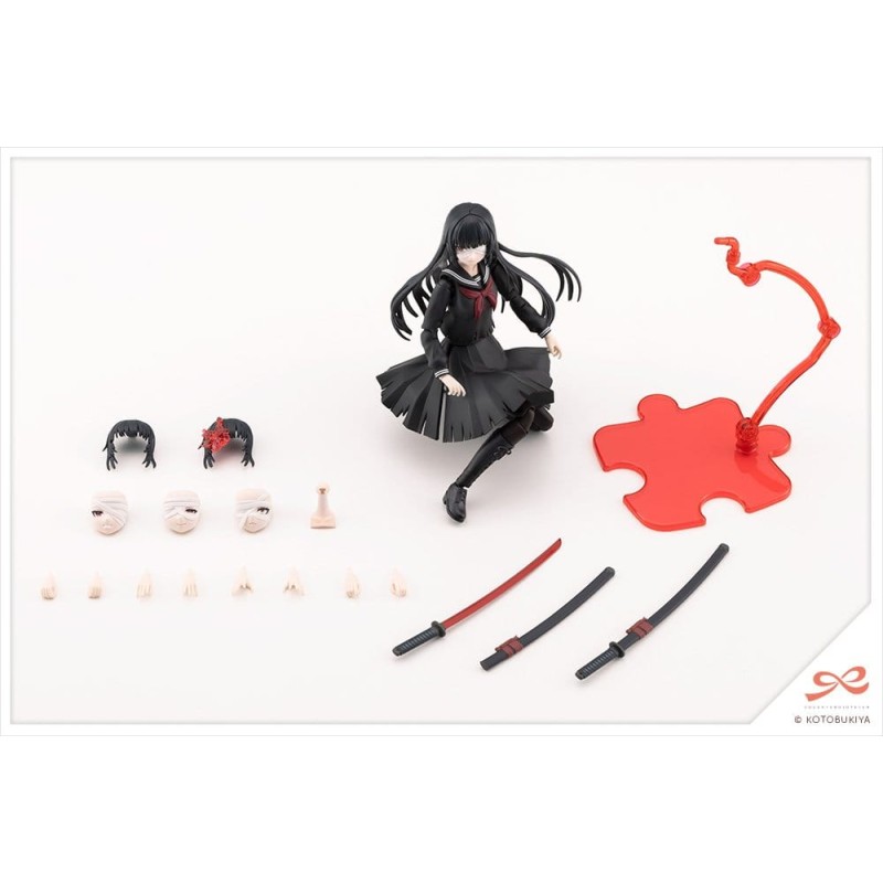Sousai Shojo Teien Plastic Model Kit 1/10 Kuon Yakushiji Maria Kagaribi Damage Ver. 16 cm