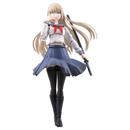 Sousai Shojo Teien Plastic Model 1/10 Kuon Yakushiji Maria Kagaribi Damage Ver. School Girl Emulation 16 cm