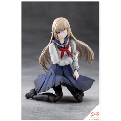 Sousai Shojo Teien Plastic Model Kit 1/10 Kuon Yakushiji Maria Kagaribi Damage Ver. School Girl Emulation 16 cm