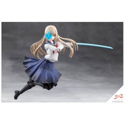 Sousai Shojo Teien Plastic Model Kit 1/10 Kuon Yakushiji Maria Kagaribi Damage Ver. School Girl Emulation 16 cm