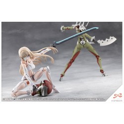 Sousai Shojo Teien Plastic Model Kit 1/10 Kuon Yakushiji Maria Kagaribi Damage Ver. School Girl Emulation 16 cm