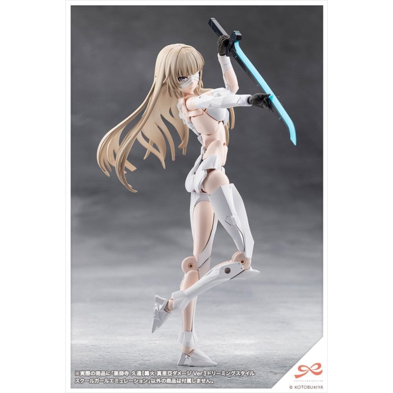 Sousai Shojo Teien Plastic Model Kit 1/10 Kuon Yakushiji Maria Kagaribi Damage Ver. School Girl Emulation 16 cm