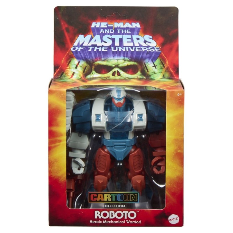 Masters of the Universe Origins Deluxe Action Figure Cartoon Collection: Roboto 14 cm