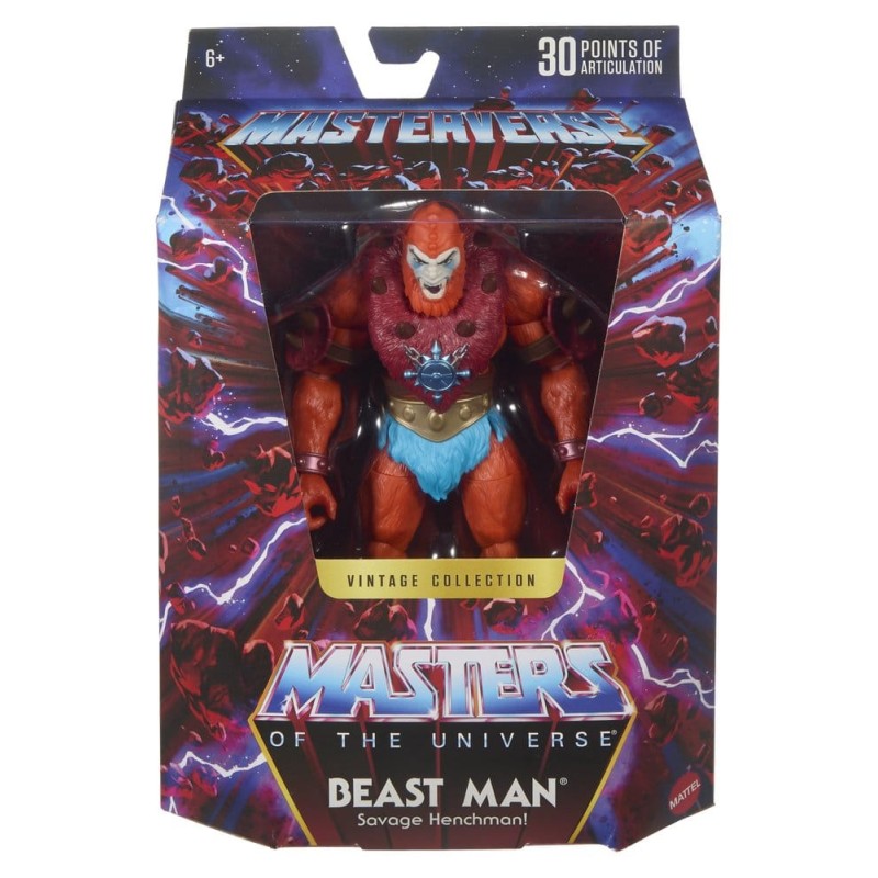 Masters of the Universe Masterverse figurine Vintage Collection: Beast Man 18 cm