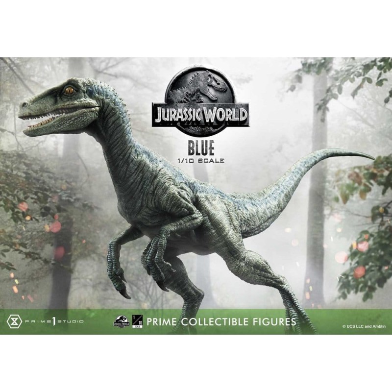 Jurassic World (Film) Prime Collectible Figures Statue 1/10 Blue 17 cm
