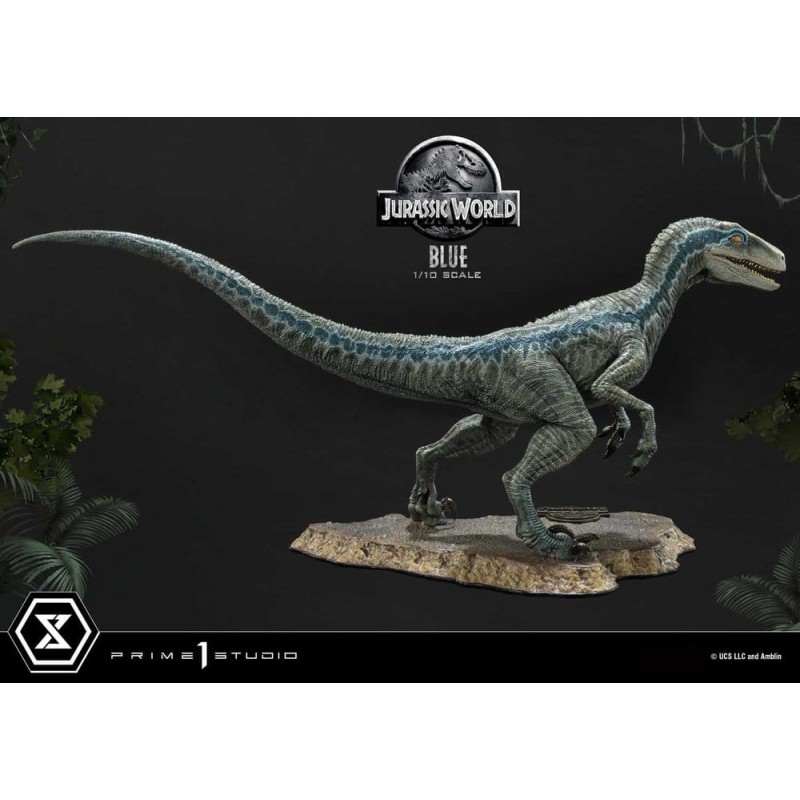 Jurassic World (Film) Prime Collectible Figures Statue 1/10 Blue 17 cm