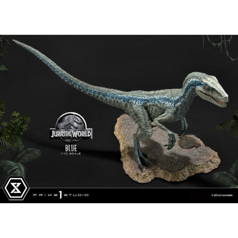 Jurassic World (Film) Prime Collectible Figures Statue 1/10 Blue 17 cm
