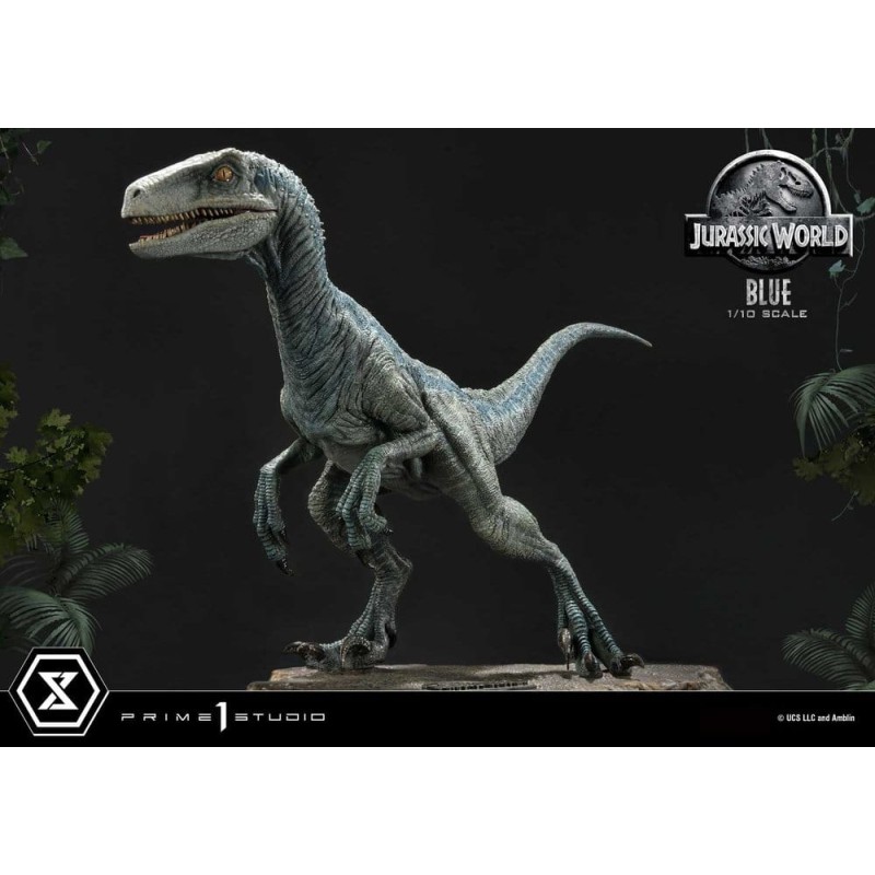 Jurassic World (Film) Prime Collectible Figures Statue 1/10 Blue 17 cm