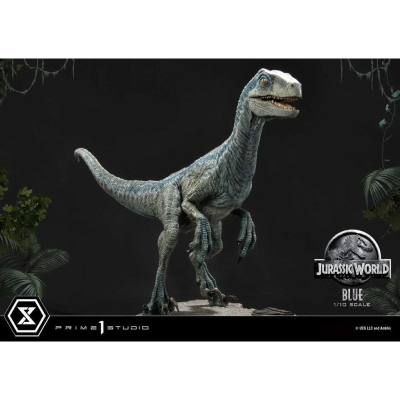 Jurassic World (Film) Prime Collectible Figures Statue 1/10 Blue 17 cm