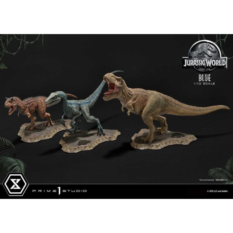 Jurassic World (Film) Prime Collectible Figures Statue 1/10 Blue 17 cm