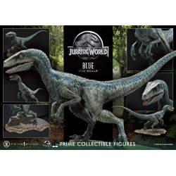 Jurassic World (Film) Prime Collectible Figures Statue 1/10 Blue 17 cm
