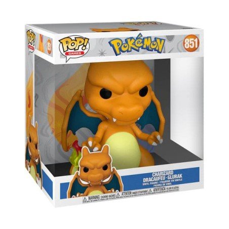 Pokémon Funko Super grote POP! Vinyl Charizard Figuur 25 cm | 889698742245