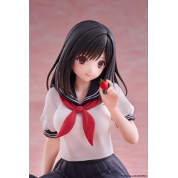 Strawberry 100% Desktop Cute PVC Figure Aya Tojo (School uniform Ver.) 13 cm