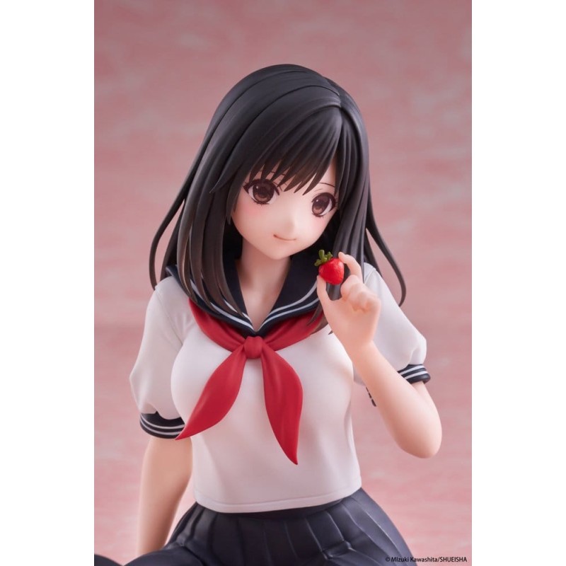 Strawberry 100% Desktop Cute PVC Figure Aya Tojo (School uniform Ver.) 13 cm