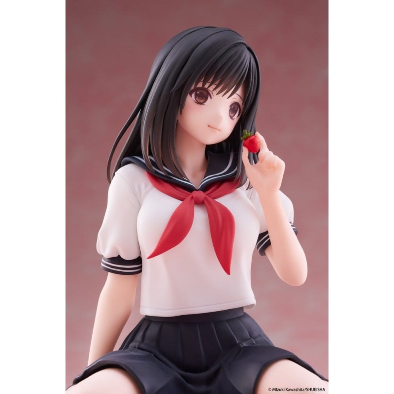 Strawberry 100% Desktop Cute PVC Figure Aya Tojo (School uniform Ver.) 13 cm