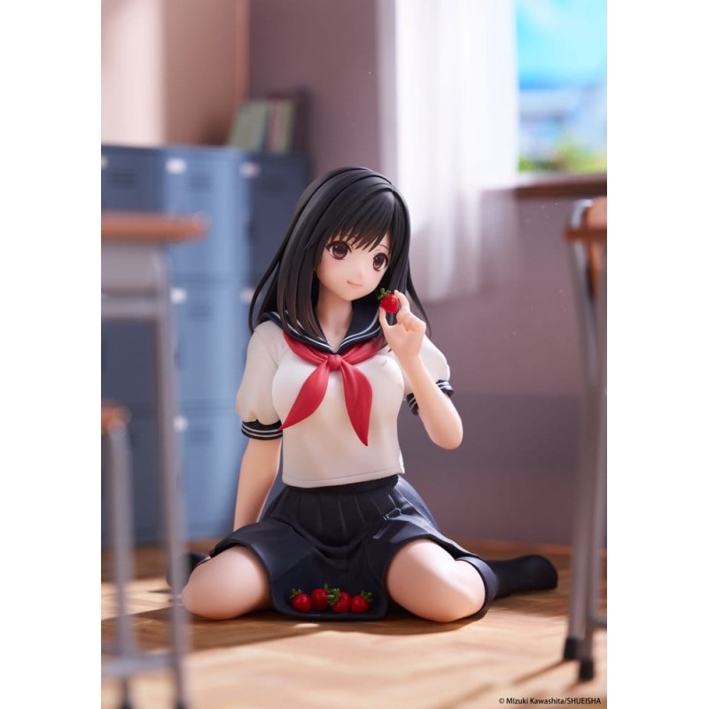 Strawberry 100% Desktop Cute PVC Figure Aya Tojo (School uniform Ver.) 13 cm