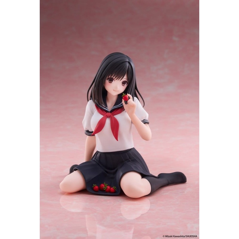 Strawberry 100% Desktop Cute PVC Figure Aya Tojo (School uniform Ver.) 13 cm