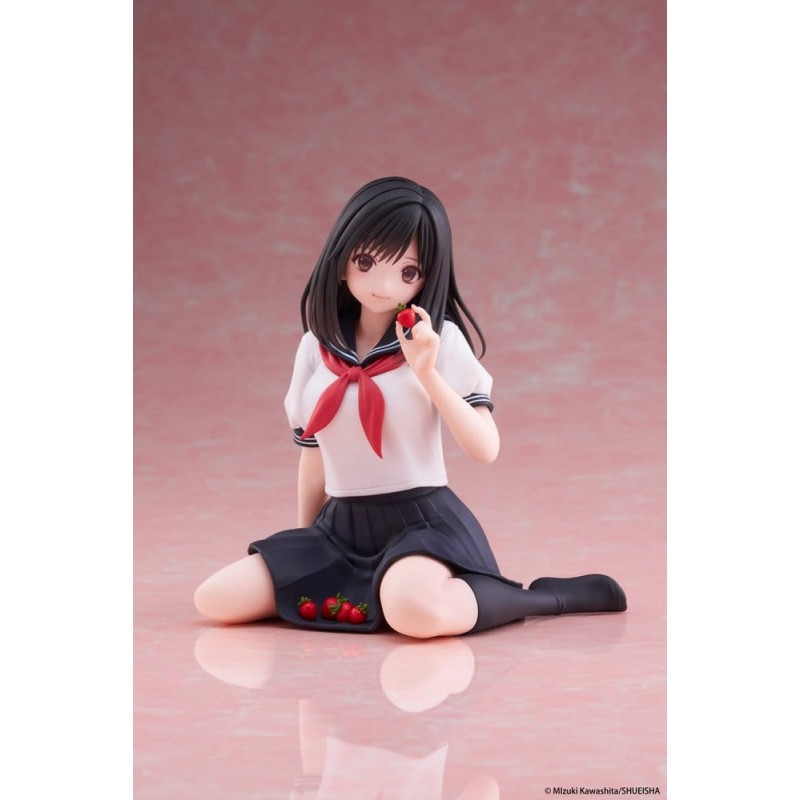 Strawberry 100% figurine PVC Desktop Cute Aya Tojo (School uniform Ver.) 13 cm