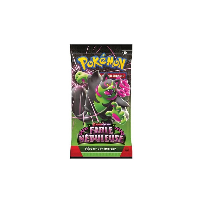 Pokémon - Nebula Fable (EV6.5) - Weergave van Bundel 6 Booster Packs FR
