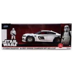 Star Wars Véhicule 1:24 Stormtrooper Dodge Charger SRT Hellcat