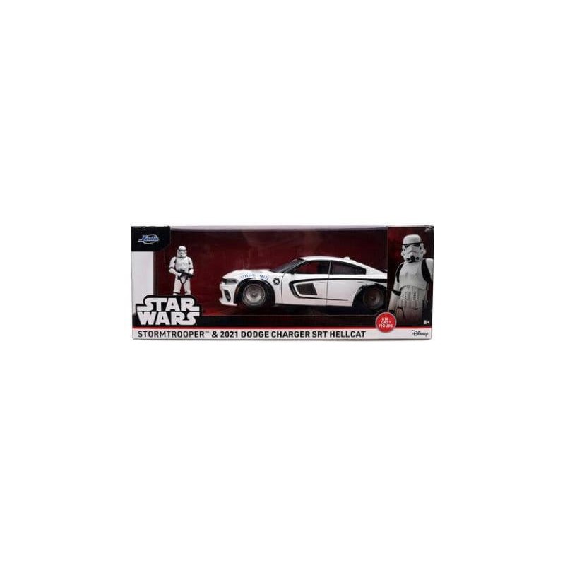 Star Wars Véhicule 1:24 Stormtrooper Dodge Charger SRT Hellcat